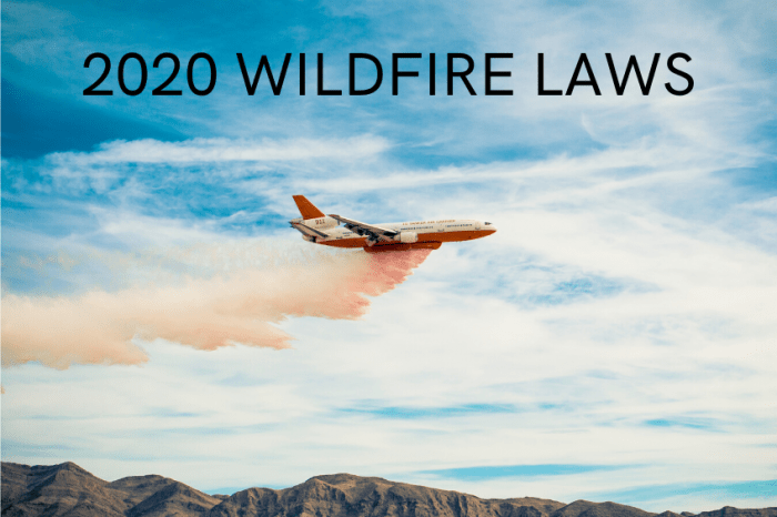 California's New 2020 Wildfire Laws Explained - Fraker Fire Protection